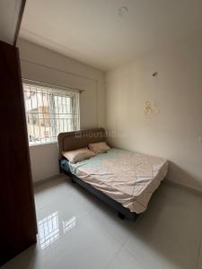 Bedroom Image of 550 Sq.ft 1 BHK Builder Floor for rent in Mahadevapura Bengaluru for Rs. 26000