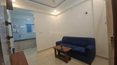 Living Room Image of 850 Sq.ft 1 BHK Apartment / Flat for rent in BTM Layout 2nd Stage Bengaluru for Rs. 28000