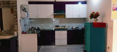 Kitchen Image of 900 Sq.ft 3 BHK Apartment / Flat for sale in Shiv Ganga Apartments, Shastri Nagar Ghaziabad for Rs. 4300000