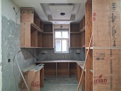 Kitchen Image of 990 Sq.ft 3 BHK Apartment / Flat for sale in Dhul Siras New Delhi for Rs. 12000000