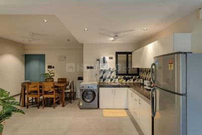 Kitchen Image of 5000 Sq.ft 4 BHK Villa for rent in Narayan Square, Alfa Society Bharuch for Rs. 42000