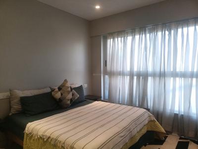 Bedroom Image of 1150 Sq.ft 2.5 BHK Apartment / Flat for rent in Raheja Acropolis, Chembur Mumbai for Rs. 95000