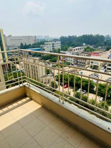 Balcony Image of 1830 Sq.ft 3 BHK Apartment / Flat for rent in Bestech Park View Residences, Sector 66 Mohali for Rs. 65000