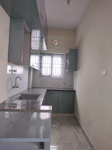 Kitchen Image of 650 Sq.ft 2 BHK Apartment / Flat for rent in Munnekollal Bengaluru for Rs. 25000