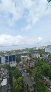Balcony Image of 750 Sq.ft 2 BHK Apartment / Flat for sale in Pittie Antariksh Ace, Bandra East Mumbai for Rs. 23000000