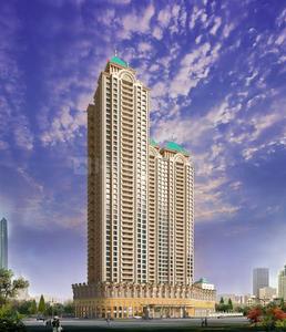 Image of 1500 Sq.ft 4.5 BHK Apartment / Flat for sale in Tharwani Majestic Towers, Kalyan West, Kalyan for Rs. 22000000