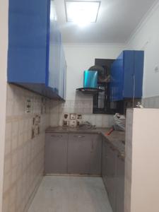 Kitchen Image of 700 Sq.ft 2 BHK Builder Floor for rent in Palam New Delhi for Rs. 21000