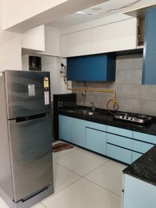 Kitchen Image of 1000 Sq.ft 3 BHK Apartment / Flat for sale in Praharsh Highland, Bopal Ahmedabad for Rs. 8500000