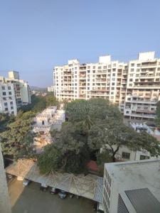 Balcony Image of 1250 Sq.ft 2.5 BHK Apartment / Flat for rent in Wanowrie Pune for Rs. 38000