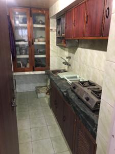 Kitchen Image of 700 Sq.ft 2 BHK Apartment / Flat for rent in Qaiserbagh Lucknow for Rs. 15000