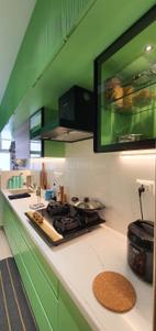 Kitchen Image of 1058 Sq.ft 2 BHK Apartment / Flat for sale in Prestige Jindal City, Anchepalya Bengaluru for Rs. 15500000