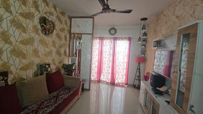 Living Room Image of 700 Sq.ft 1.5 BHK Apartment / Flat for sale in Belvalkar Kalpak Homes, Wanjalewadi Pune for Rs. 4800000
