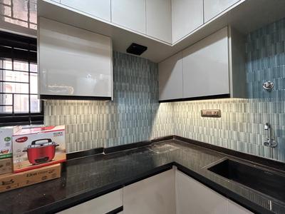 Kitchen Image of 550 Sq.ft 1 BHK Builder Floor for rent in Marathahalli Bengaluru for Rs. 30000