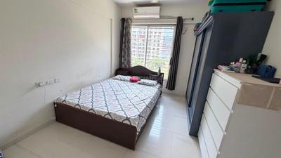 Bedroom Image of 1100 Sq.ft 2 BHK Apartment / Flat for rent in Pristine Prolife, Wakad Pune for Rs. 39999