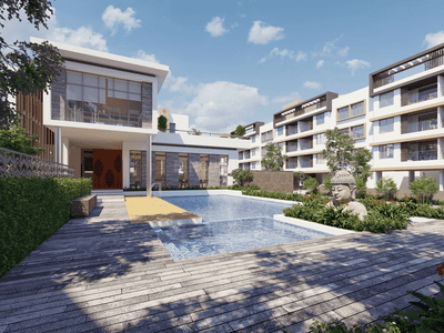 Image of 999 Sq.ft 2 BHK Apartment / Flat for sale in KK Marks, Ravet, Pune for Rs. 5200000