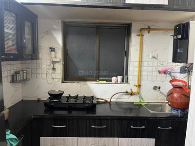 Kitchen Image of 1000 Sq.ft 2 BHK Apartment / Flat for sale in Gota Ahmedabad for Rs. 4900000