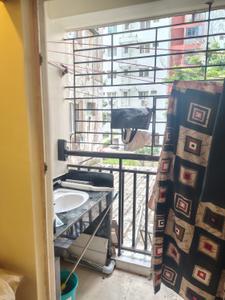 Balcony Image of 1524 Sq.ft 3 BHK Apartment / Flat for rent in Eden City Maheshtala, Maheshtala Kolkata for Rs. 20000