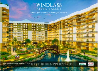 Image of 1850 Sq.ft 3 BHK Apartment / Flat for sale in Windlass River Valley Kaveri Phase, Kuwan Wala, Dehradun for Rs. 15200000