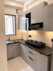 Kitchen Image of 1300 Sq.ft 2 BHK Builder Floor for rent in Sector 42 Gurgaon for Rs. 61000