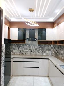 Kitchen Image of 1250 Sq.ft 4 BHK Builder Floor for sale in Bharat Vihar New Delhi for Rs. 13500000