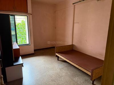 Bedroom Image of 1200 Sq.ft 3 BHK Apartment / Flat for rent in Pramod Nagar Nashik for Rs. 15000