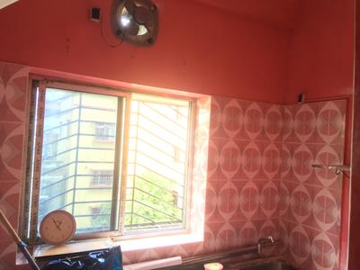 Kitchen Image of 767 Sq.ft 2 BHK Apartment / Flat for sale in Disari Apartment, Baghajatin Kolkata for Rs. 3700000