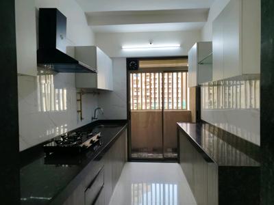 Kitchen Image of 915 Sq.ft 2 BHK Apartment / Flat for sale in Evershine Amavi 303, Virar West Virar for Rs. 6500000
