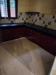 Kitchen Image of 1250 Sq.ft 2 BHK Builder Floor for rent in Gomti Nagar Lucknow for Rs. 22000