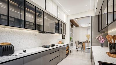 Kitchen Image of 1550 Sq.ft 3 BHK Builder Floor for sale in GMS Road Dehradun for Rs. 7500000