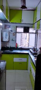 Kitchen Image of 700 Sq.ft 1 BHK Apartment / Flat for sale in Kalwa Thane for Rs. 5500000