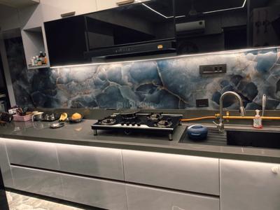 Kitchen Image of 1950 Sq.ft 3 BHK Apartment / Flat for sale in Silver Spring, Bopal Ahmedabad for Rs. 16000000