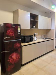 Kitchen Image of 3200 Sq.ft 4 BHK Apartment / Flat for rent in Oranje Castle Phase 3, Gomti Nagar Lucknow for Rs. 120000