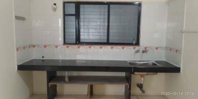 Kitchen Image of 800 Sq.ft 1 BHK Apartment / Flat for rent in Warje Pune for Rs. 20000