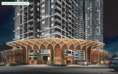 Image of 1905 Sq.ft 3 BHK Apartment / Flat for sale in DSR Ciel, Osman Nagar, Hyderabad for Rs. 14000000
