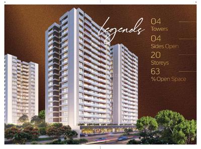 Image of 3123 Sq.ft 3 BHK Apartment / Flat for sale in The Gate X, Bhaijipura, Gandhinagar for Rs. 15268000