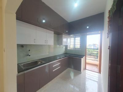 Kitchen Image of 1200 Sq.ft 2 BHK Apartment / Flat for rent in Thanisandra Bengaluru for Rs. 28000