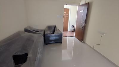 Living Room Image of 600 Sq.ft 1 BHK Apartment / Flat for sale in Venkatesh Hillside Building A, Dhayari Pune for Rs. 3725000