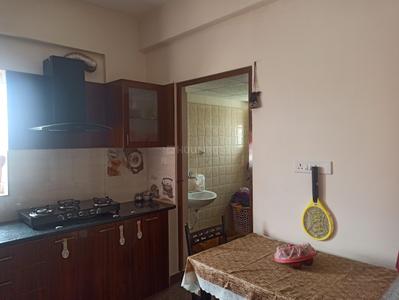Kitchen Image of 1100 Sq.ft 3 BHK Apartment / Flat for rent in Aashrayaa Onyx, Devarachikkana Halli Bengaluru for Rs. 35000