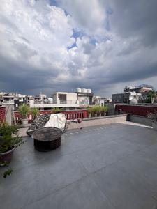 Terrace Image of 800 Sq.ft 1 BHK Builder Floor for rent in DLF Phase 3 Gurgaon for Rs. 38000