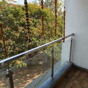 Balcony Image of 1130 Sq.ft 3 BHK Apartment / Flat for rent in Adgaon Nashik for Rs. 16000