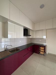 Kitchen Image of 1450 Sq.ft 3 BHK Apartment / Flat for rent in Puravankara Palm Beach, Kyalasanahalli Bengaluru for Rs. 56000