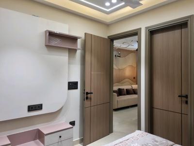 Bedroom Image of 720 Sq.ft 3 BHK Builder Floor for rent in Dwarka Mor New Delhi for Rs. 30000