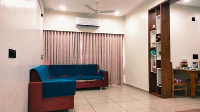Hall Image of 1890 Sq.ft 3 BHK Apartment / Flat for rent in Avirat Silver Gardenia, Gota Ahmedabad for Rs. 38000