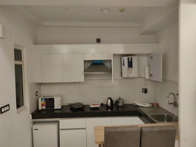Kitchen Image of 506 Sq.ft 1 RK Apartment / Flat for sale in Nimbus The Golden Palms Tower O, Sector 168 Noida for Rs. 6600000