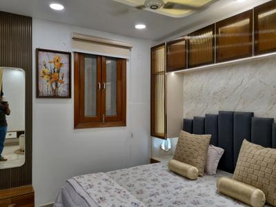 Bedroom Image of 571 Sq.ft 2 BHK Apartment / Flat for rent in Dwarka Mor New Delhi for Rs. 24000