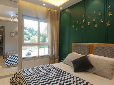 Bedroom Image of 1609 Sq.ft 3 BHK Apartment / Flat for sale in Nyati Esteban, Mohammed Wadi Pune for Rs. 11000000