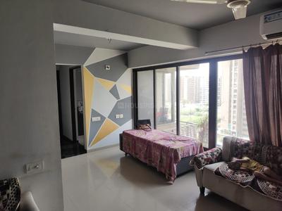 Hall Image of 1345 Sq.ft 2 BHK Apartment / Flat for rent in Malabar County III, Vaishno Devi Circle Ahmedabad for Rs. 27000