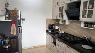 Kitchen Image of 1400 Sq.ft 3 BHK Apartment / Flat for rent in VTP Leonara A and D Building, Mahalunge Pune for Rs. 42000