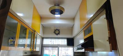 Kitchen Image of 480 Sq.ft 1 BHK Apartment / Flat for rent in Royal Oasis, Malad West Mumbai for Rs. 42000