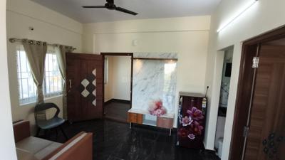 Living Room Image of 650 Sq.ft 1 BHK Builder Floor for rent in Mahadevapura Bengaluru for Rs. 27000